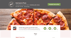 Desktop Screenshot of harrisonpizza.com