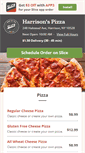 Mobile Screenshot of harrisonpizza.com